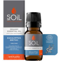 SOiL Organic Eucalyptus Essential Oil (Eucalyptus Smithii) 10ml