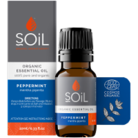 SOiL Organic Peppermint Essential Oil (Mentha Piperita) 10ml