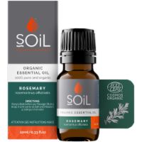 SOiL Organic Rosemary Essential Oil (Rosemarinus Officinalis) 10ml