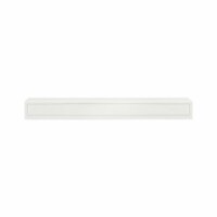 Pearl Mantels White Sarah Mantel Shelf, 48-Inch, Paint, 48 Inch( Pack of 2 )