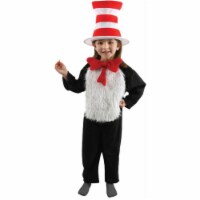 Costumes For All Occasions Cat In The Hat Childs 4-6 Costume