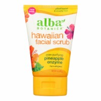 Alba Botanica - Hawaiian Pineapple Enzyme Facial Scrub - 4 fl oz