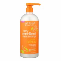 Alba Botanica - Very Emollient Bath and Shower Gel - Island Citrus - 32 fl oz