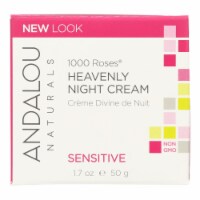 Andalou Naturals Heavenly Night Cream - 1000 Roses - 1.7 oz