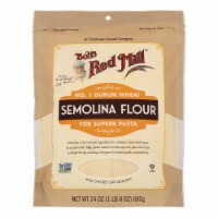 Bob's Red Mill - Flour Semolina - Case of 4-24 OZ