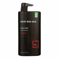 Every Man Jack Body Wash Cedarwood Body Wash - Case of 33.8 - 33.8 fl oz.