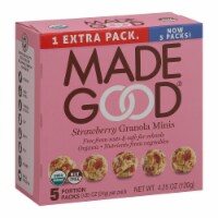 Made Good - Strawberry Granola Minis - Case of 6-5/.85OZ