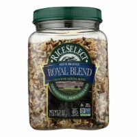 Rice Select Royal Blend - White Brown and Red - Case of 4 - 21 oz.