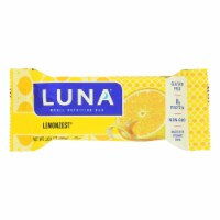 Clif Bar Luna Bar - Organic Lemon Zest 1.69 oz - Pack of 15