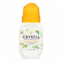Crystal Essence Mineral Deodorant Roll-On Chamomile and Green Tea - 2.25 fl oz - Pack of 3