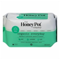 The Honey Pot - Organic Everyday Pantiliners - Herbal Infused - 1 Each 1-30 CT