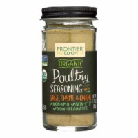 Frontier Herb Poultry Seasoning - Organic - 1.2 oz - Pack of 3