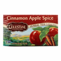 Celestial Seasonings Herbal Tea Caffeine Free Cinnamon Apple Spice - 20 Tea Bags - Case of 6