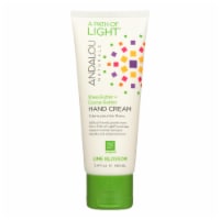Andalou Naturals Hand Cream - A Force of Nature Shea Butter - Lime Blossom 3.4oz