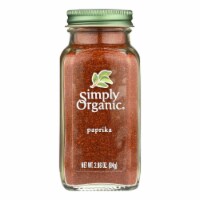 Simply Organic Paprika - Organic - Ground - 2.96 oz - Pack of 3