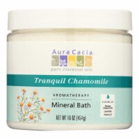 Aura Cacia - Aromatherapy Mineral Bath Tranquility Chamomile - 16 oz