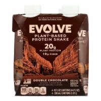 Evolve Classic Chocolate Protein Shakes  - Case of 3 - 4/11 OZ