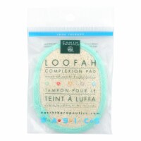 Earth Therapeutics Loofah Complexion Pad - 1 Pad - Pack of 3