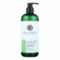 Mill Creek Botanicals Aloe Vera Shampoo Hydrates And  - 1 Each - 14 FZ - Pack of 3
