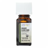 Aura Cacia - Organic Essential Oil - Clove Bud - .25 oz - Pack of 3