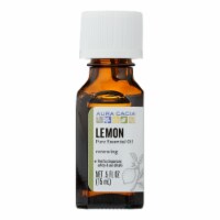 Aura Cacia - Essential Oil - Lemon - 0.5 fl oz - Pack of 3
