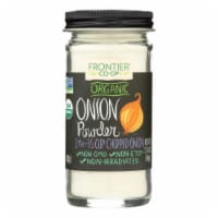Frontier Herb Onion - Powder - Organic - White - 2.10 oz - Pack of 3