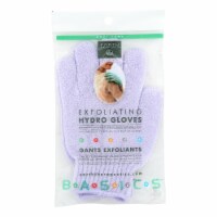 Earth Therapeutics Exfoliating Hydro Gloves White - 1 Pair - Pack of 3