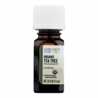 Aura Cacia - Organic Essential Oil - Tea Tree - .25 oz - Pack of 3