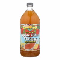 Dynamic Health Apple Cider Vinegar - Organic with Mother - 32 oz - Pack of 3
