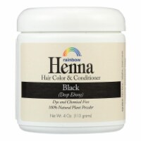 Rainbow Research Henna Hair Color and Conditioner Persian Black Deep Ebony - 4 oz