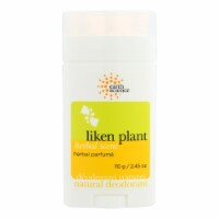 Earth Science Liken Plant Natural Deodorant Herbal Parfume - 2.5 oz - Pack of 3