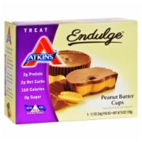 Atkins Endulge Peanut Butter Cups - 5 Packs - Pack of 3