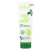 Alba Botanica - After Sun Lotion - 85% Aloe - 8 oz