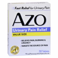 Azo Standard Urinary Pain Relief - 30 Tablets
