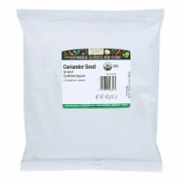 Frontier Herb Coriander Seed Organic Ground - Single Bulk Item - 1LB