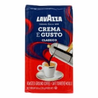 LavAzza Coffee - Crema E Gusto - Dark Roast - Ground - 8.8 oz - Pack of 3