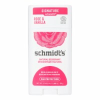 Schmidt's - Deodorant Stick - Rose & Vainilla - 1 Each - 2.65 OZ