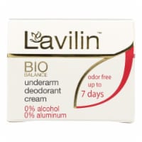 Lavilin Deodorant - Bio Balance - Underarm - Cream - 2.1 oz - Pack of 3