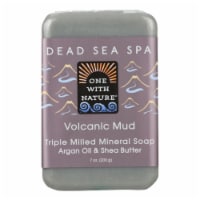 One With Nature - Bar Soap Volcanic Mud - 1 Each 1-7 OZ - Pack of 3
