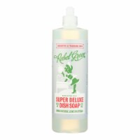 Rebel Green Dish Soap - Deluxe - Unscented - Case of 4 - 16 fl oz