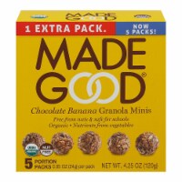 Made Good - Granola Mini Chocolate Chips - Banana - Case of 6-5/.85OZ