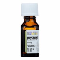 Aura Cacia - Pure Essential Oil Peppermint - 0.5 fl oz - Pack of 3