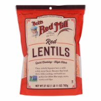 Bob's Red Mill - Red Lentils - Case of 4-27 OZ
