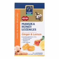 Manuka Health - Manuka Honey Lozenges - Ginger & Lemon - 1 Each 1-15 CT