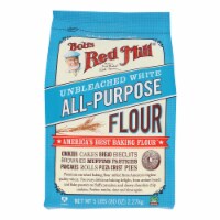Bob's Red Mill - Unbleached White All-Purpose Baking Flour - 5 lb - Case of 4