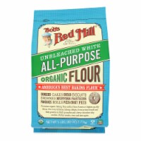 Bob's Red Mill - Organic Unbleached White All-Purpose Flour - 5 lb - Case of 4
