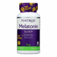 Natrol Melatonin Time Release - 1 mg - 90 Tablets - Pack of 3