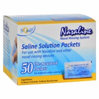 Squip Products Nasaline Salt Pre-Measured Packets - 50 Packets - Pack of 3
