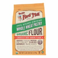 Bob's Red Mill - Organic Whole Wheat Pastry Flour - 5 lb - Case of 4