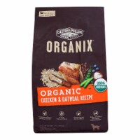 Castor and Pollux - Organix Dry Dog Food - Chicken and Oatmeal Recipe - Case of 5 - 4 lb.